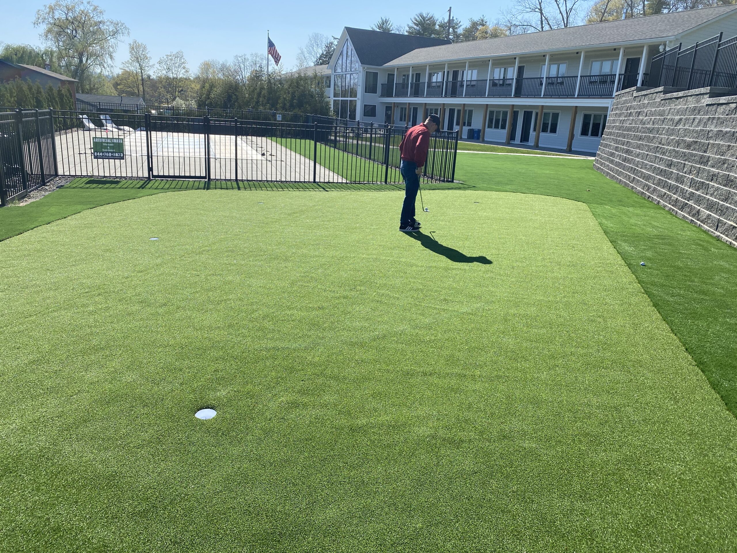 Putting Green Installation in Kingwood, TX